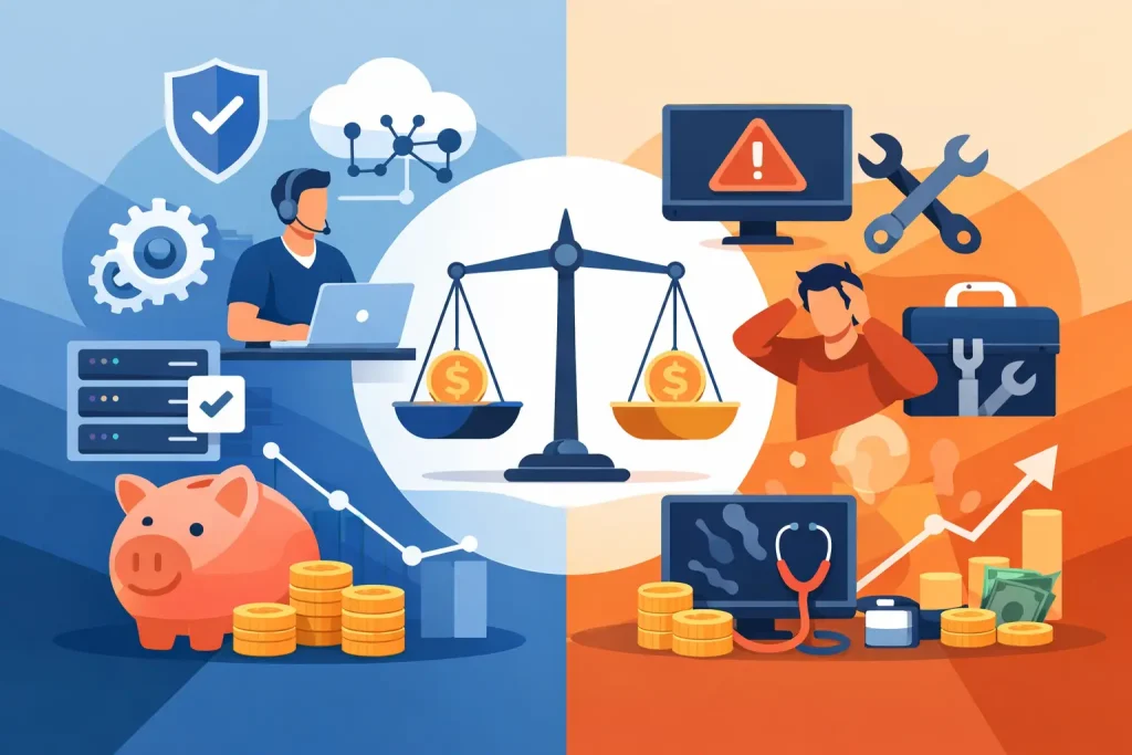 Managed IT vs Break Fix: Which Costs Less?