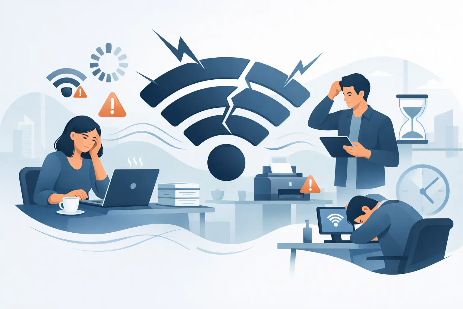 Office WiFi Problems That Hurt Productivity