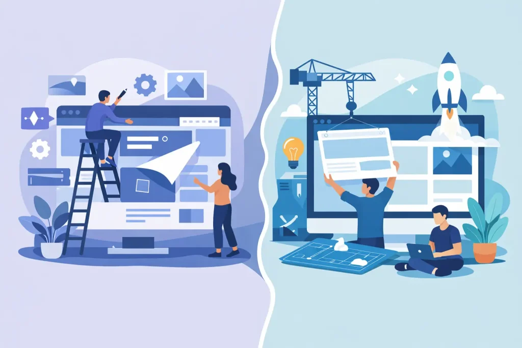 Website Redesign vs New Website
