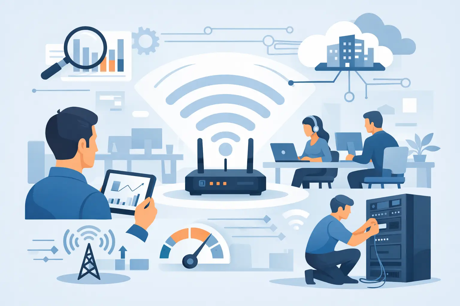 How to Improve Office WiFi Without Guesswork