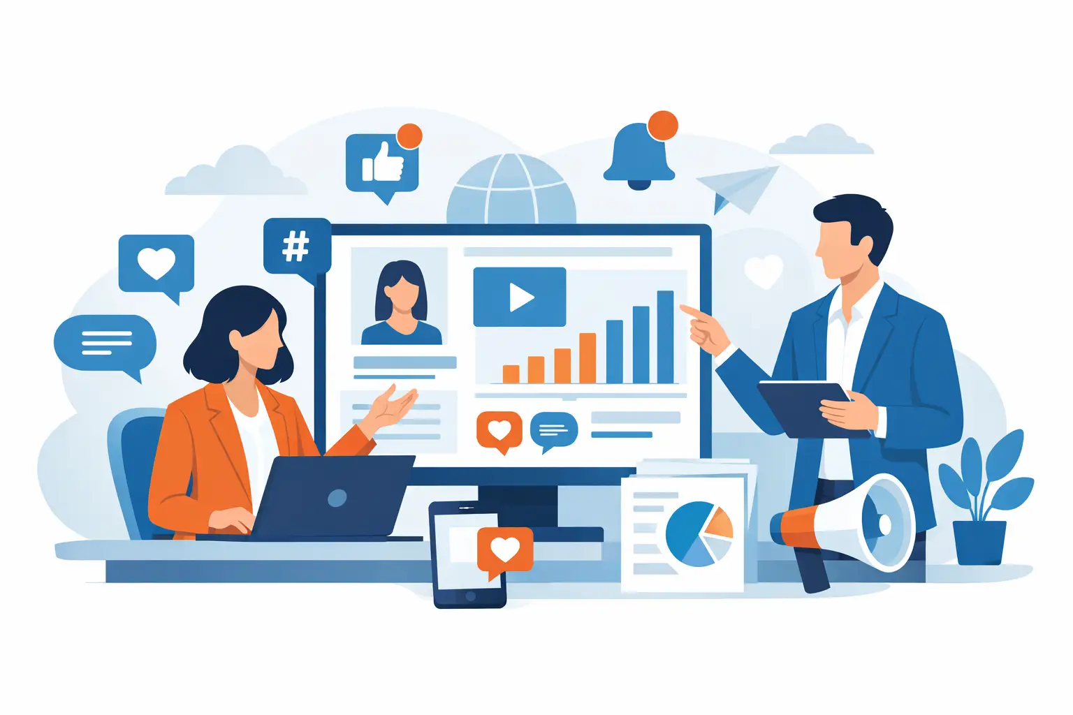 How to Manage Business Social Media Well