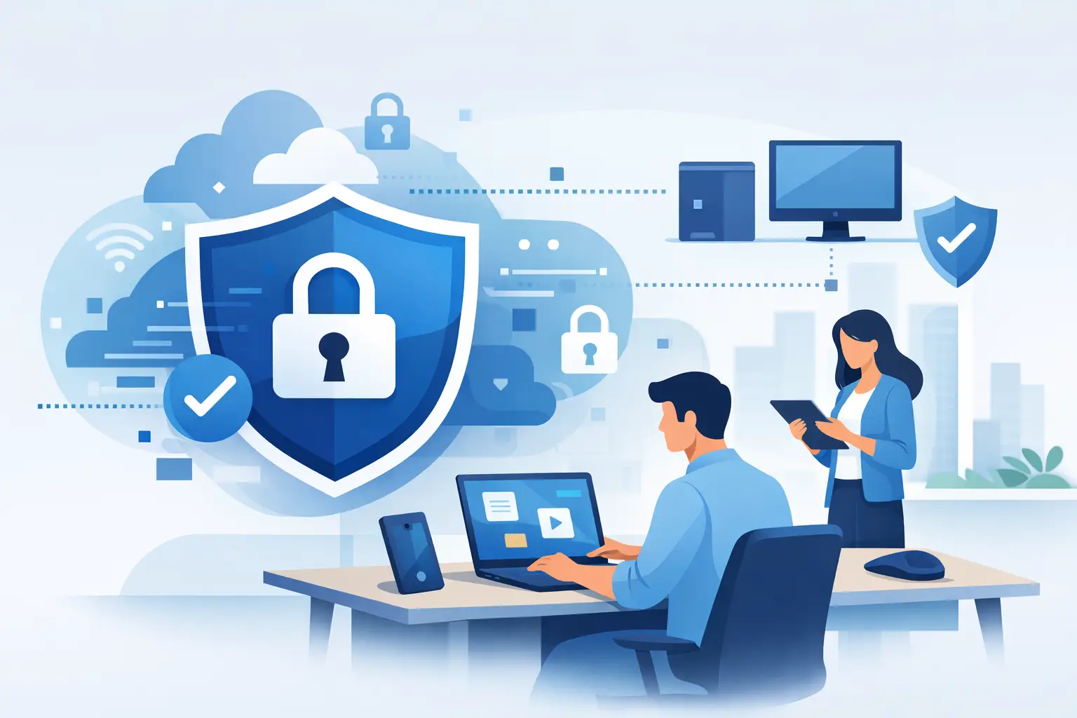 How to Secure Office Endpoints Without Slowing Work