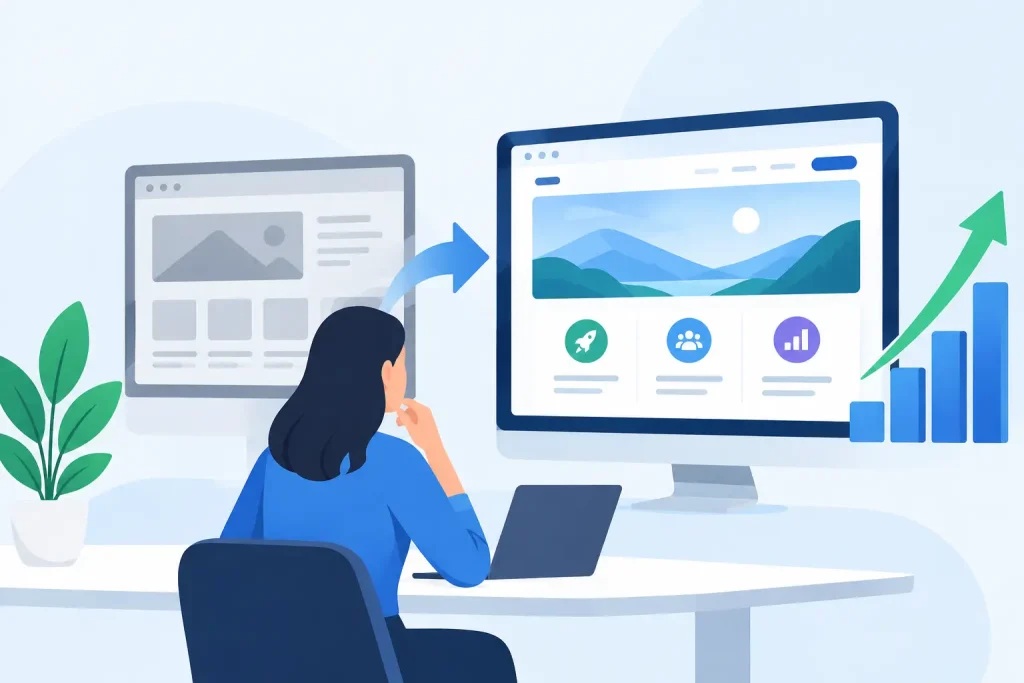 Website Redesign Outcomes That Move Business Forward