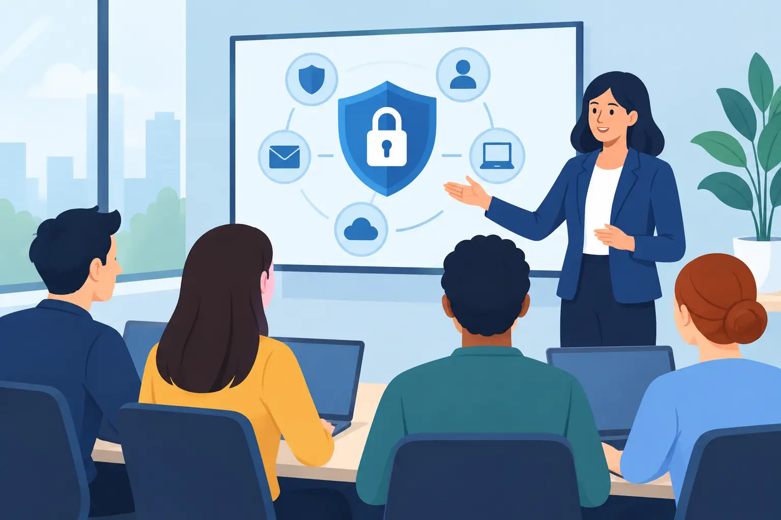 How to Train Staff in Cybersecurity at Work