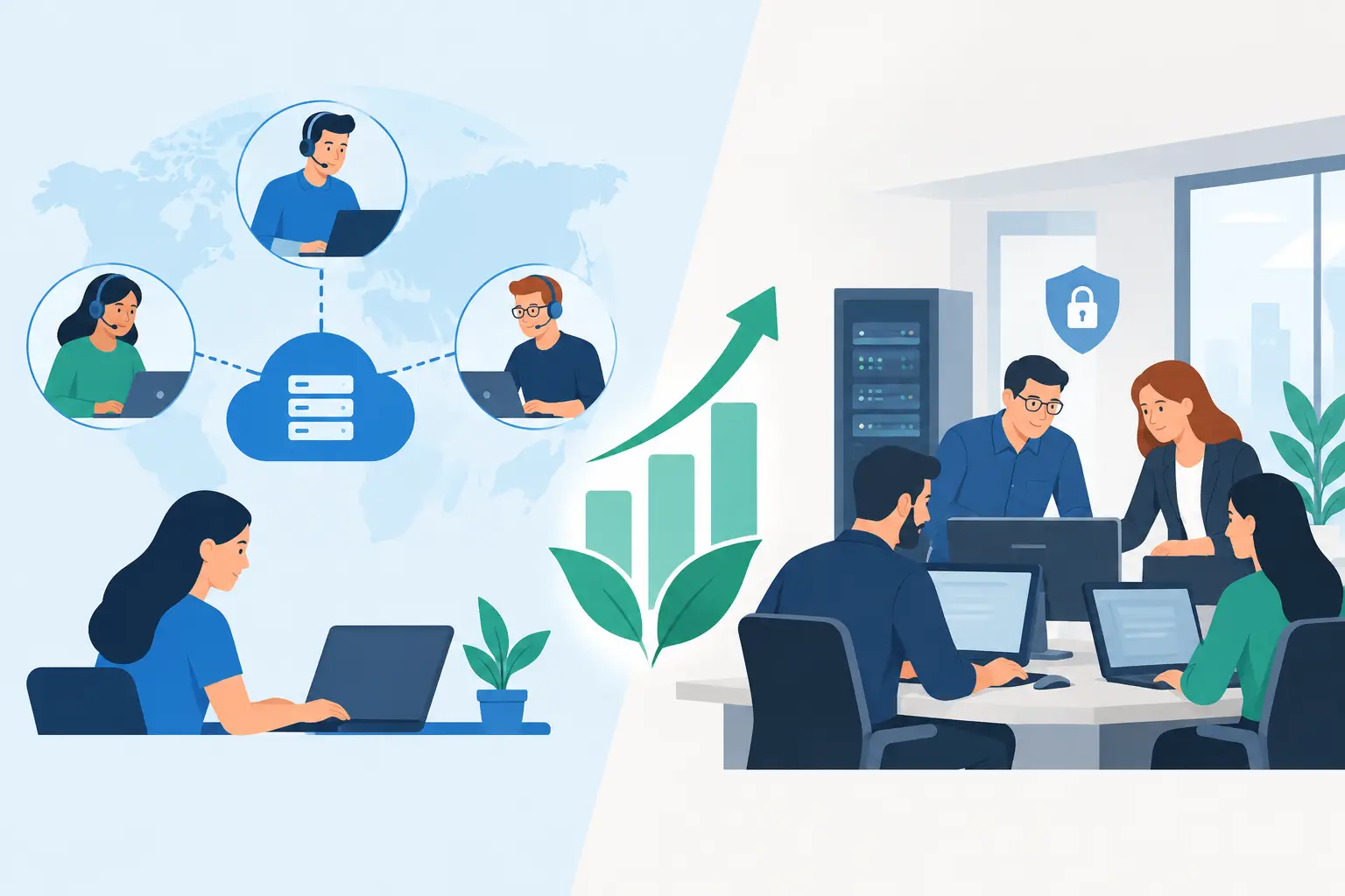 Outsourced IT Versus Internal IT for Growth